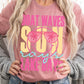 Boat Waves Sun Rays Lake Days Graphic T Shirts