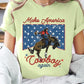 Make America Cowboy Again Graphic T Shirts