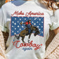 Make America Cowboy Again Graphic T Shirts