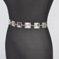 PLUS SIZE SQUARE PLATE ICONIC CHAIN BELT