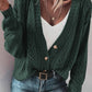 Open Knit Drop Shoulder Cardigan