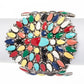 Enamel Oversize Stretch Western Bracelet