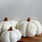 Pumpkin Fall boucle pillows, full pillow