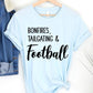 Bonfires Tailgating & Football Graphic Tee