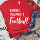 Bonfires Tailgating & Football Graphic Tee