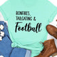 Bonfires Tailgating & Football Graphic Tee