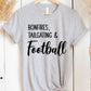 Bonfires Tailgating & Football Graphic Tee