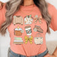 Fall Girly Doodle Graphic Tee