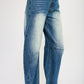 MEDIUM WASH HORSESHOW JEANS