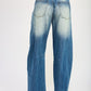 MEDIUM WASH HORSESHOW JEANS