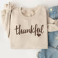 Thankful Heart Graphic Fleece Sweatshirts