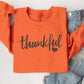 Thankful Heart Graphic Fleece Sweatshirts