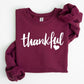 Thankful Heart Graphic Fleece Sweatshirts