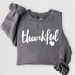 Thankful Heart Graphic Fleece Sweatshirts