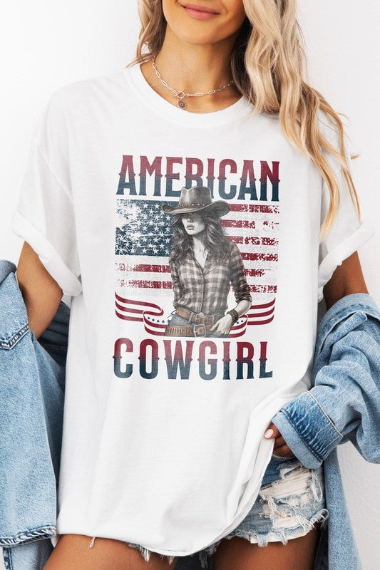 American Cowgirl Western, Garment Dye Tee