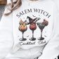 Salem Witch Cocktail Club Halloween Sweatshirt