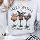 Salem Witch Cocktail Club Halloween Sweatshirt