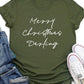 Merry Christmas Darling Graphic Tee