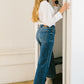 TUMMY CONTROL HIGH RISE MODERN WIDE JEANS