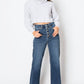 TUMMY CONTROL HIGH RISE MODERN WIDE JEANS