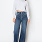 TUMMY CONTROL HIGH RISE MODERN WIDE JEANS