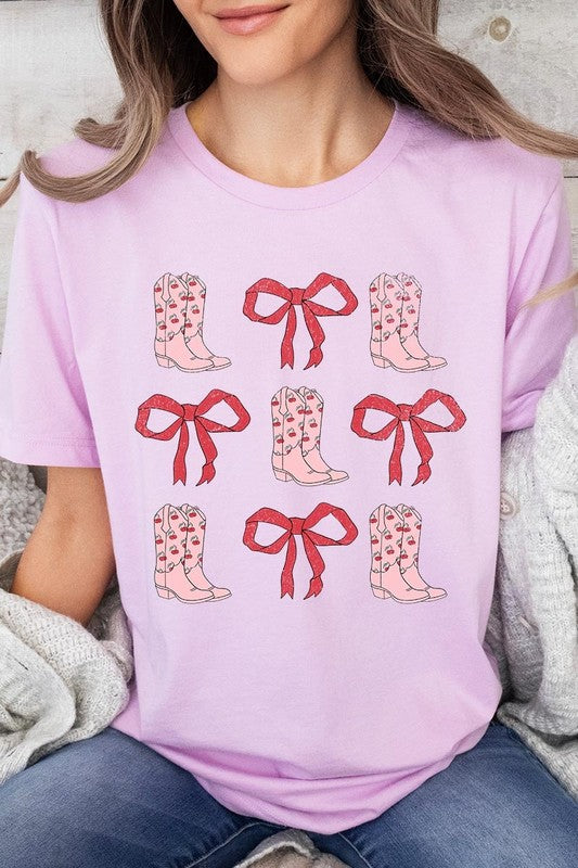 Croquette Cowgirl Valentine Graphic Tee