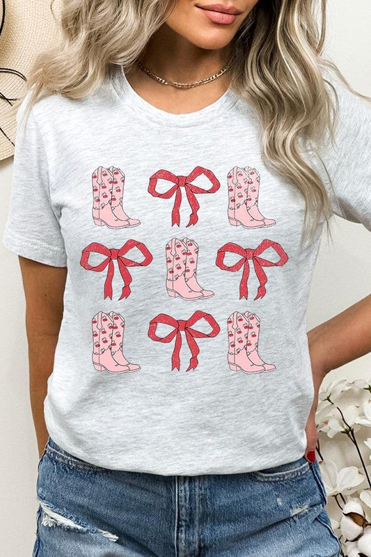 Croquette Cowgirl Valentine Graphic Tee