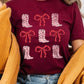 Croquette Cowgirl Valentine Graphic Tee