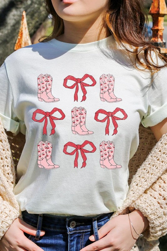 Croquette Cowgirl Valentine Graphic Tee