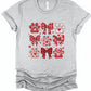 Valentine Dog Coquette Graphic Tee