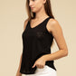 V Neck Sleeveless Cami Top