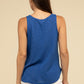 V Neck Sleeveless Cami Top