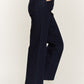 HIGH WAISTED BUTTON WIDE LEG JEANS JBJ1087P