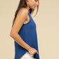 V Neck Sleeveless Cami Top