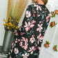 FLORAL LONG SLEEVE CARDIGAN