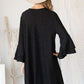 Glitter bell sleeve kimono style cardigan PLUS