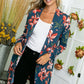 FLORAL LONG SLEEVE CARDIGAN