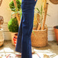 HIGH WAISTED BUTTON WIDE LEG JEANS JBJ1087