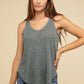 V Neck Sleeveless Cami Top