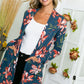 FLORAL LONG SLEEVE CARDIGAN