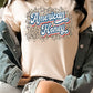 Vintage American Honey Leopard Print Graphic Tee