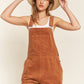 Corduroy Adjustable Shoulder Straps Overall PLUS