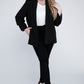 Plus Shawl Lapel Blazer