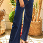 HIGH WAISTED BUTTON WIDE LEG JEANS JBJ1087