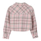 Plaid crop jacket